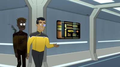 Star Trek: Lower Decks Screencaps "Shades of Green" (S5:E2)