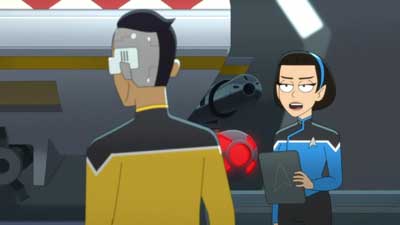 Star Trek: Lower Decks Screencaps "Shades of Green" (S5:E2)
