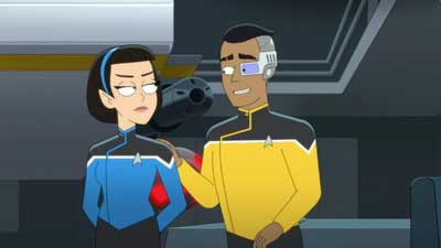 Star Trek: Lower Decks Screencaps "Shades of Green" (S5:E2)