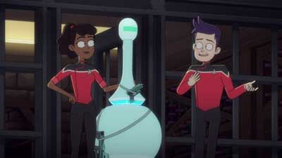 Star Trek: Lower Decks Screencaps "Shades of Green" (S5:E2)