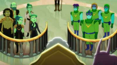 Star Trek: Lower Decks Screencaps "Shades of Green" (S5:E2)