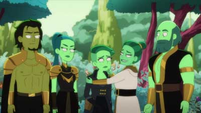 Star Trek: Lower Decks Screencaps "Shades of Green" (S5:E2)