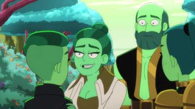 Star Trek: Lower Decks Screencaps "Shades of Green" (S5:E2)