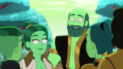 Star Trek: Lower Decks Screencaps "Shades of Green" (S5:E2)