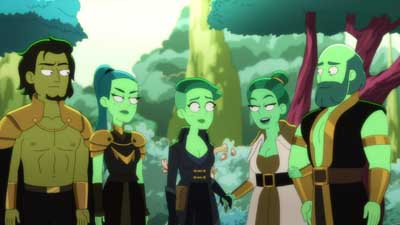 Star Trek: Lower Decks Screencaps "Shades of Green" (S5:E2)