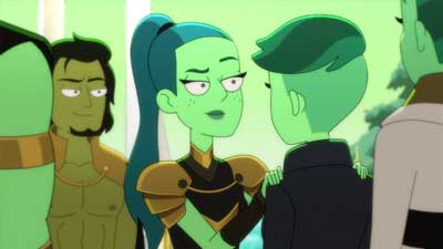 Star Trek: Lower Decks Screencaps "Shades of Green" (S5:E2)