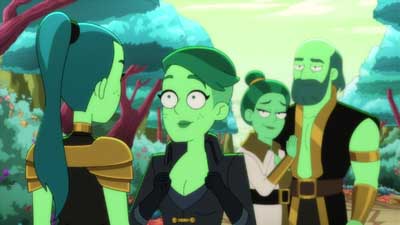 Star Trek: Lower Decks Screencaps "Shades of Green" (S5:E2)