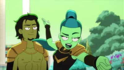 Star Trek: Lower Decks Screencaps "Shades of Green" (S5:E2)