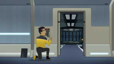 Star Trek: Lower Decks Screencaps "Shades of Green" (S5:E2)