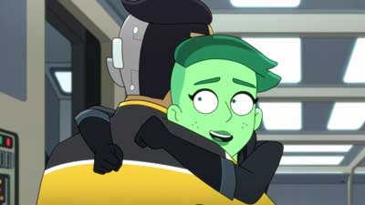 Star Trek: Lower Decks Screencaps "Shades of Green" (S5:E2)