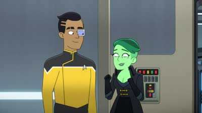 Star Trek: Lower Decks Screencaps "Shades of Green" (S5:E2)