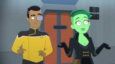 Star Trek: Lower Decks Screencaps "Shades of Green" (S5:E2)