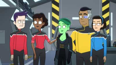 Star Trek: Lower Decks Screencaps "Shades of Green" (S5:E2)