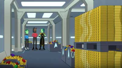 Star Trek: Lower Decks Screencaps "Shades of Green" (S5:E2)