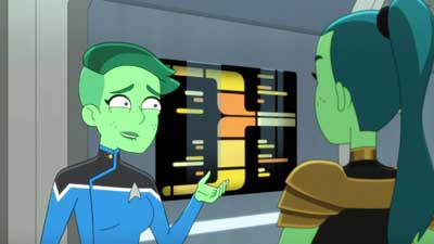 Star Trek: Lower Decks Screencaps "Shades of Green" (S5:E2)