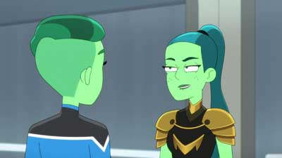 Star Trek: Lower Decks Screencaps "Shades of Green" (S5:E2)
