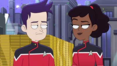 Star Trek: Lower Decks Screencaps "Shades of Green" (S5:E2)