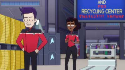 Star Trek: Lower Decks Screencaps "Shades of Green" (S5:E2)