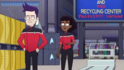 Star Trek: Lower Decks Screencaps "Shades of Green" (S5:E2)