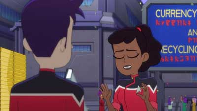 Star Trek: Lower Decks Screencaps "Shades of Green" (S5:E2)