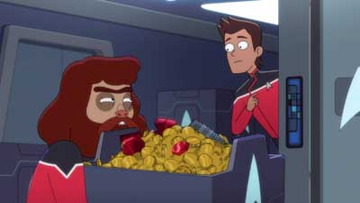 Star Trek: Lower Decks Screencaps "Shades of Green" (S5:E2)