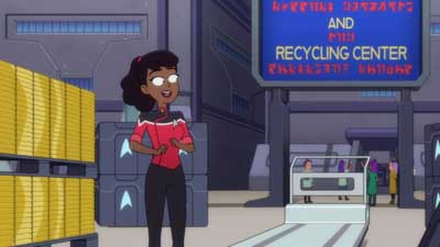 Star Trek: Lower Decks Screencaps "Shades of Green" (S5:E2)