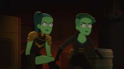 Star Trek: Lower Decks Screencaps "Shades of Green" (S5:E2)