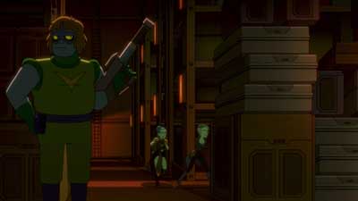 Star Trek: Lower Decks Screencaps "Shades of Green" (S5:E2)