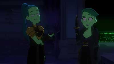 Star Trek: Lower Decks Screencaps "Shades of Green" (S5:E2)