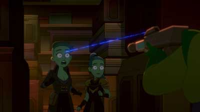 Star Trek: Lower Decks Screencaps "Shades of Green" (S5:E2)