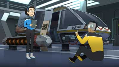 Star Trek: Lower Decks Screencaps "Shades of Green" (S5:E2)