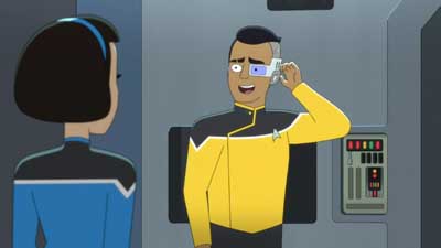 Star Trek: Lower Decks Screencaps "Shades of Green" (S5:E2)