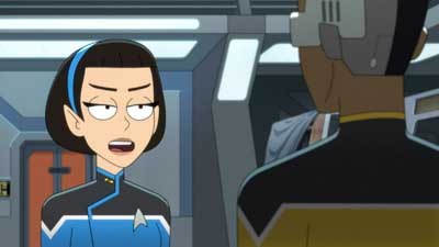 Star Trek: Lower Decks Screencaps "Shades of Green" (S5:E2)