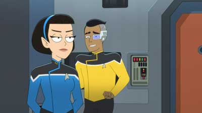 Star Trek: Lower Decks Screencaps "Shades of Green" (S5:E2)