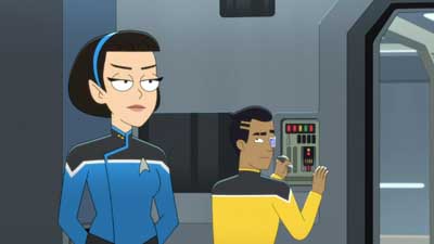 Star Trek: Lower Decks Screencaps "Shades of Green" (S5:E2)