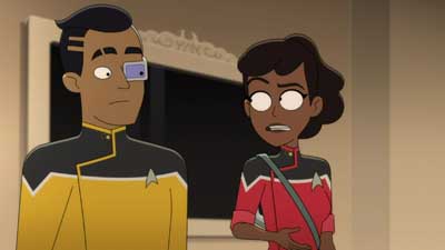 Star Trek: Lower Decks Screencaps "The Best Exotic Nanite Hotel" (S5:E3)
