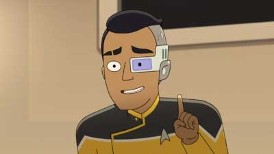 Star Trek: Lower Decks Screencaps "The Best Exotic Nanite Hotel" (S5:E3)