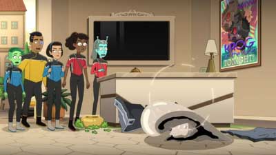 Star Trek: Lower Decks Screencaps "The Best Exotic Nanite Hotel" (S5:E3)