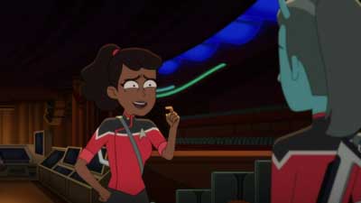 Star Trek: Lower Decks Screencaps "The Best Exotic Nanite Hotel" (S5:E3)