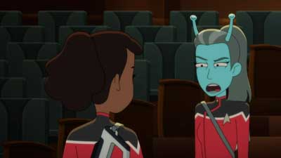 Star Trek: Lower Decks Screencaps "The Best Exotic Nanite Hotel" (S5:E3)