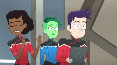 Star Trek: Lower Decks Screencaps "The Best Exotic Nanite Hotel" (S5:E3)