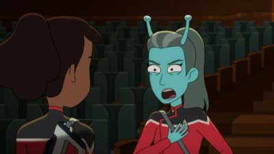 Star Trek: Lower Decks Screencaps "The Best Exotic Nanite Hotel" (S5:E3)