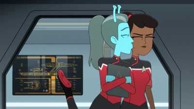 Star Trek: Lower Decks Screencaps "The Best Exotic Nanite Hotel" (S5:E3)