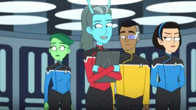 Star Trek: Lower Decks Screencaps "The Best Exotic Nanite Hotel" (S5:E3)