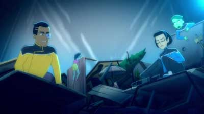 Star Trek: Lower Decks Screencaps "The Best Exotic Nanite Hotel" (S5:E3)