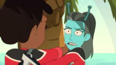 Star Trek: Lower Decks Screencaps "The Best Exotic Nanite Hotel" (S5:E3)