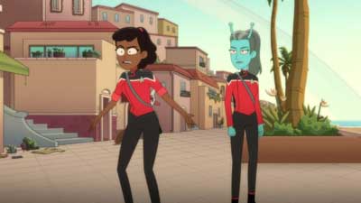 Star Trek: Lower Decks Screencaps "The Best Exotic Nanite Hotel" (S5:E3)
