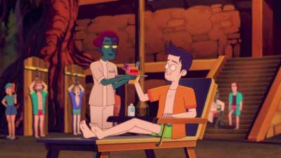 Star Trek: Lower Decks Screencaps "The Best Exotic Nanite Hotel" (S5:E3)