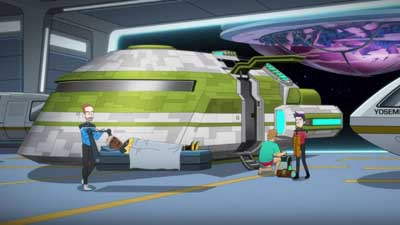 Star Trek: Lower Decks Screencaps "The Best Exotic Nanite Hotel" (S5:E3)