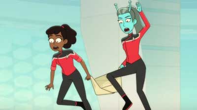 Star Trek: Lower Decks Screencaps "The Best Exotic Nanite Hotel" (S5:E3)